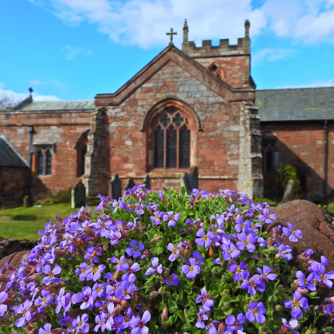 A photo of St. Lawrence's Church by Jim Storey, a resident of Appleby.