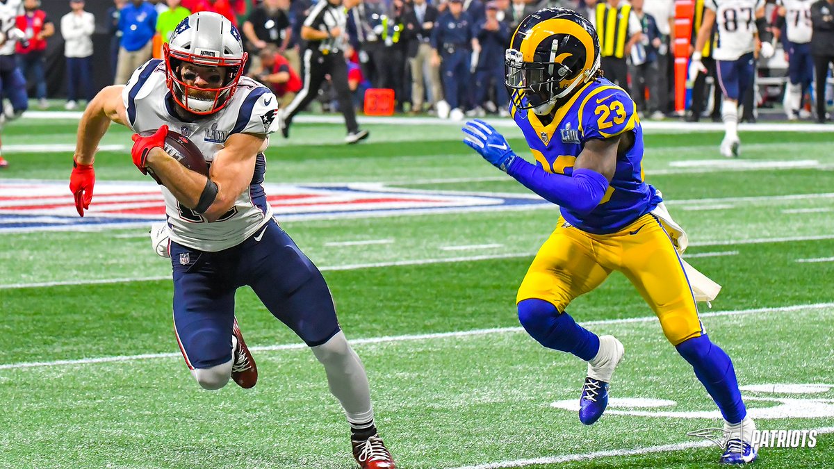 Patriots's tweet image. .@Edelman11 always understood the assignment.