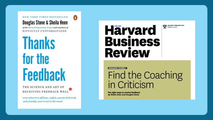 3/ The content of this thread is derived from the work of the feedback gurus, Sheila Heen & Douglas Stone, law professors at Harvard Law School and experts in leadership, collaboration, and conflict management.Both their book and this paper are definitely worth your time.