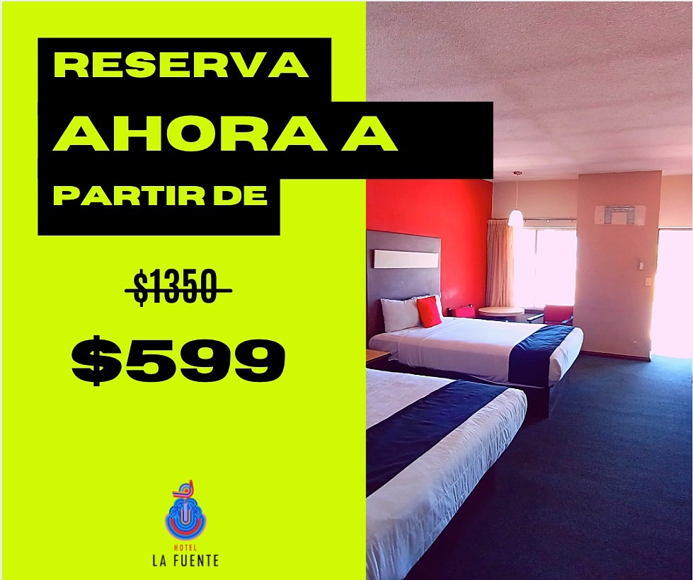 lafuentesalt's tweet photo. Inicia tu semana de la mejor manera😎
Tenemos todo lo que necesitas para un buen descanso🛎️
Reserva en redes sociales para obtener este precio especial 📲👇
#ReservaMultimedia #Hotelesensaltillo #LaFuente #FelizLunes #SiguemeYTeSigoDeVuelta #Saltillo https://t.co/RFnlVA8Dfu