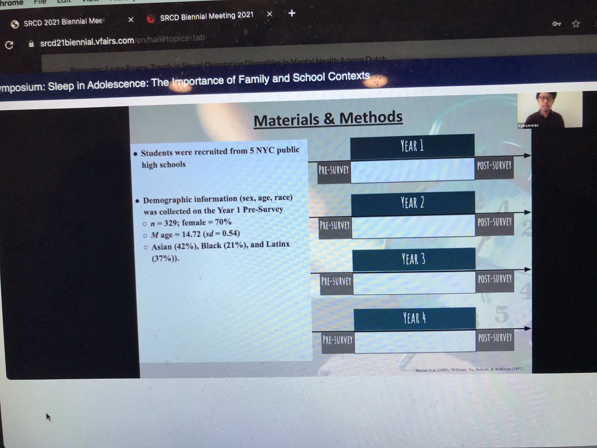 Kyle_LorenzoIII's tweet image. Glad to have presented my first conference presentation at #srcd2021 Looking forward to many more (and in-person!) to come.