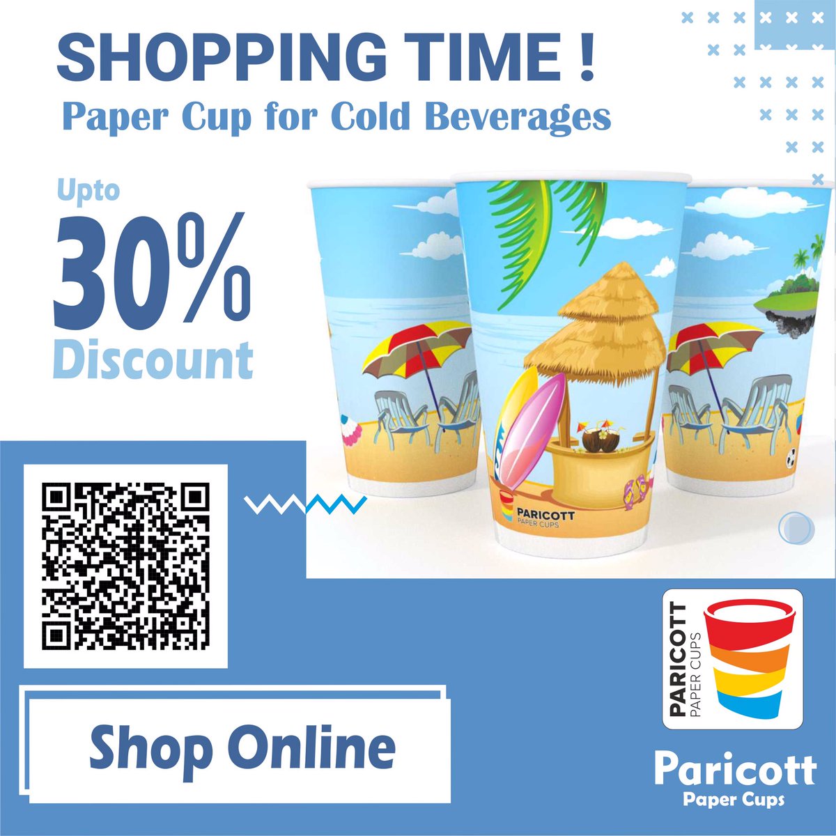 ParicottIndia's tweet photo. Paper cups for cold beverages.... Shop Online !!!
FREE Shipping to your your home &amp; office.
https://t.co/CsvUNMl8nm

#papercups #disposablecup #paricottindia #papercupdesign #juice #juicecup #colddrinks #Cold_Drink #drinkingcup #useandthrow https://t.co/oTCCxR8x0U