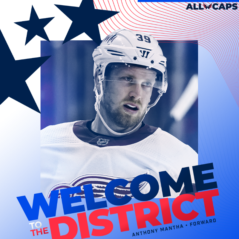 Capitals's tweet photo. NEWS | The Washington Capitals have acquired forward Anthony Mantha from the Detroit Red Wings for forwards Jakub Vrana and Richard Panik, a 2021 first round pick and a 2022 second round pick.