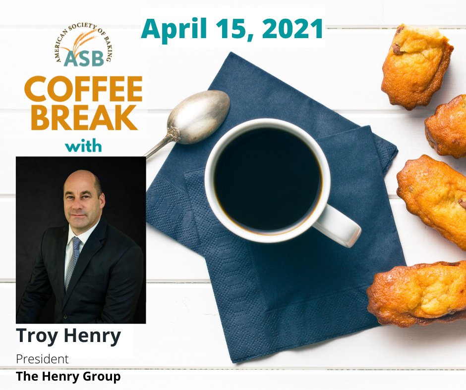 amsocbaking's tweet image. Seats still available for ASB&apos;s Coffee Break with Troy Henry, President of The Henry Group Inc. Our topic will be: Integrity in Business.
Register at - bit.ly/3rIWFGD
#NetworkingIsFun