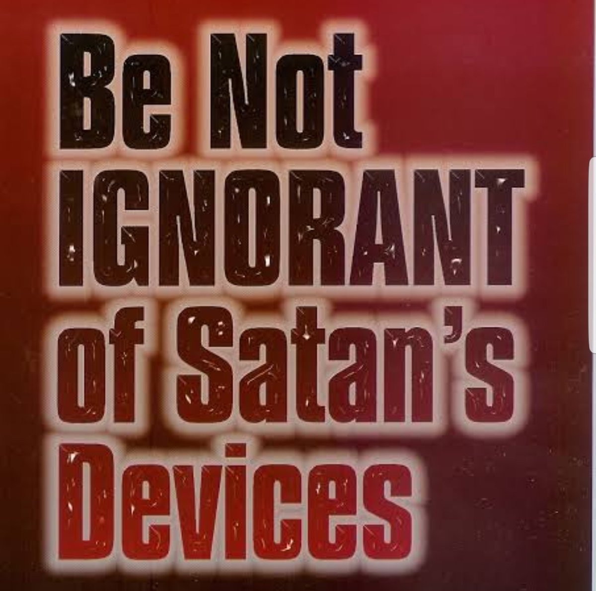 THE DEVICES OF THE DEVIL IIPastor Banjo Ayenakin 2 Corithians 2:1-11Many churches preach about the goodness of God but neglects to teach on the devices of the devil.In warfare information is crucial. The information you got about your adversaries is crucial to your victory.