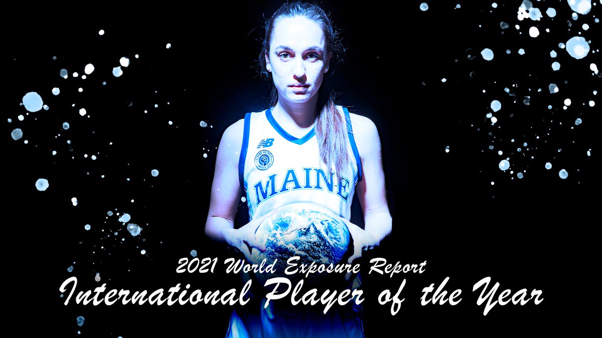 🌏 She's a worldwide sensation! 🌏

<a href="/Bmillan11/">BLANCA MILLÁN MODIA</a> named 2021 World Exposure Report International Player of the Year!!

Details: bit.ly/3g4q5wx

#BlackBearNation | #AEHoops