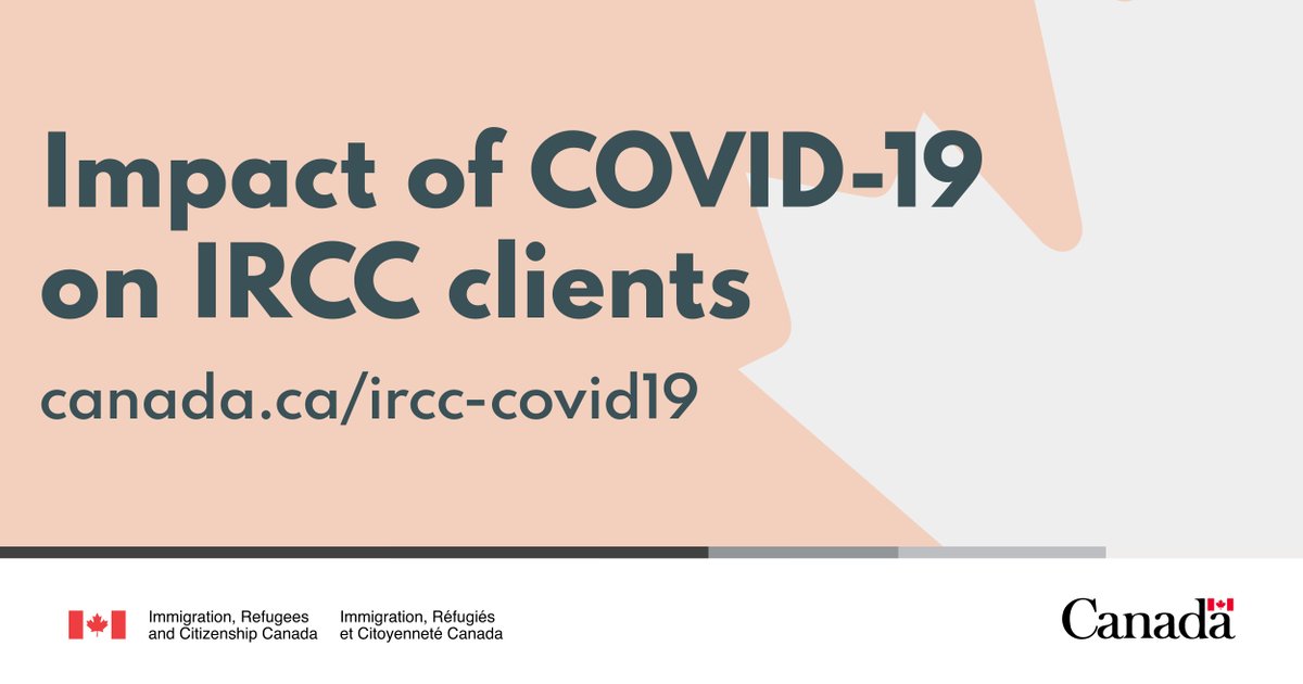 If you have a #CdnImm application in process, read this important update about #Covid19 application processing: ow.ly/WOyV50EmM0U

If you still need to provide supporting information for your application, start to collect it now.