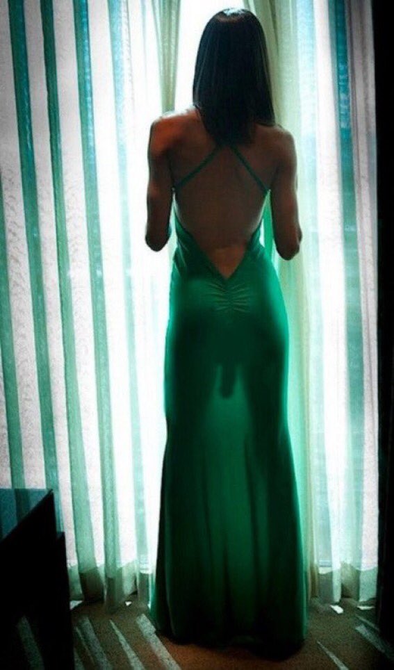 TransDate's tweet image. Yesterday was about the #GreenJacket. Today is about the Green Gown 😉