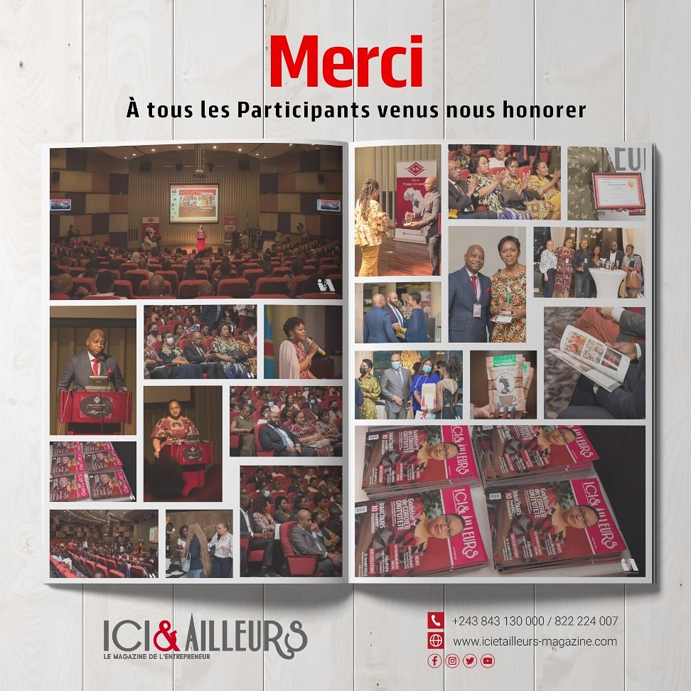 congo_event's tweet photo. #tieofficielle 
#IcietAilleurs 
#Editionspeciale 

La sortie officielle de la nouvelle édition de Ici et Ailleurs Magazine a connu un grand succès grâce à vous !
Merci à tous les participants venus nous honorer !
@SultaniMakutano 
@TopCongo https://t.co/BzZCeZ4AWB