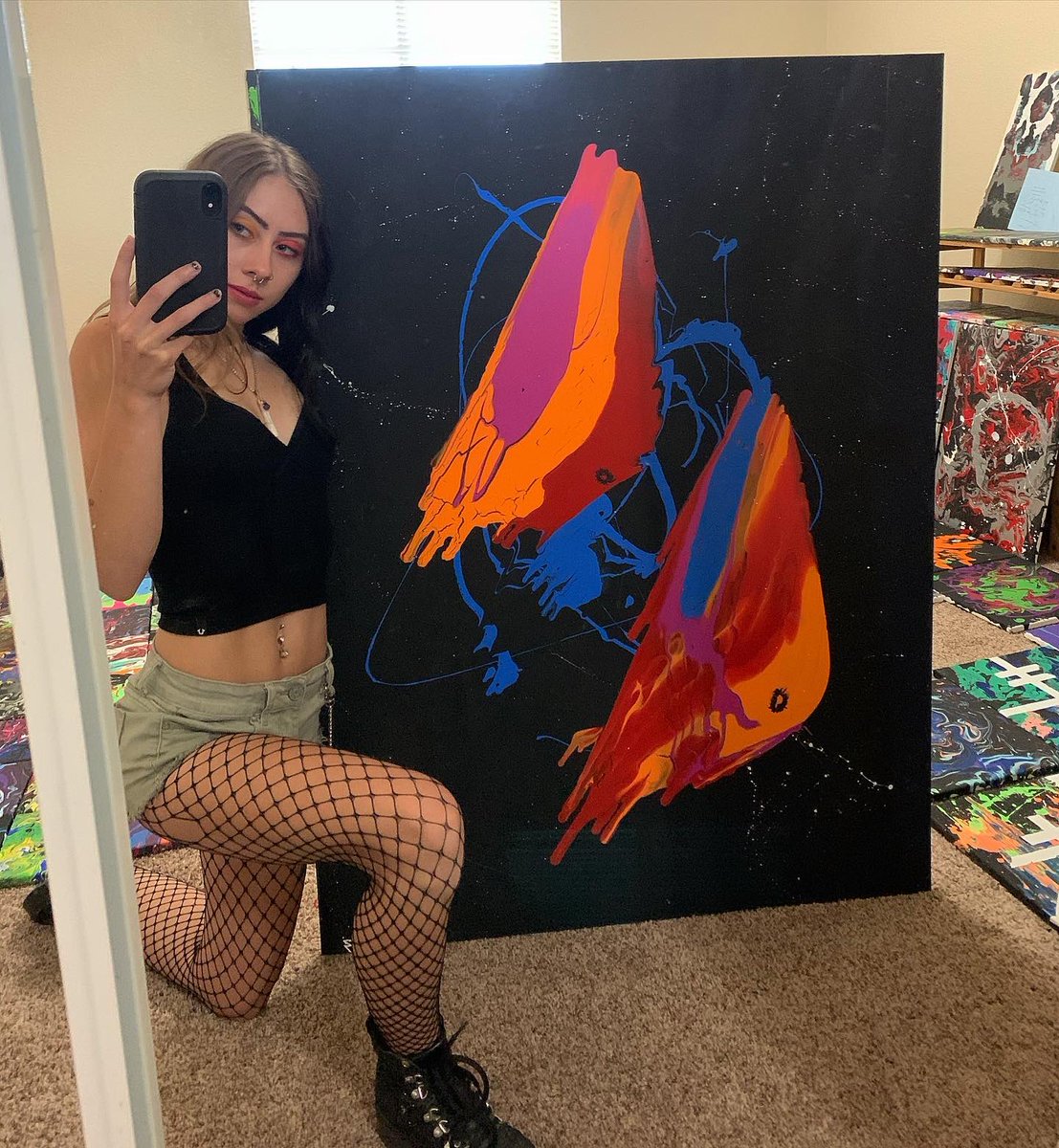 thug_nugg3t's tweet photo. finished my biggest piece yet 🧡 https://t.co/BzOtHMzUCi