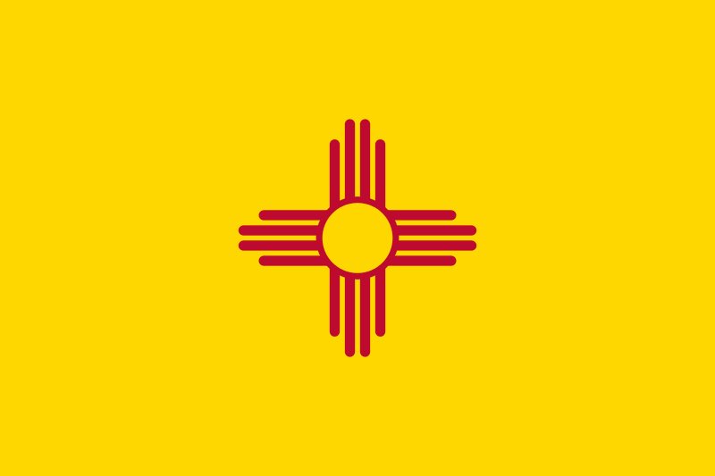 New Mexico's flag probably features something important to the indigenous people of the area, but it also looks like a bunch of hands. I like that8/10