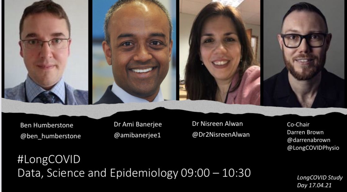 What an amazing group of speakers of start the FREE #LongCOVID education Day on Saturday 17th at 9am @amibanerjee1 @Dr2NisreenAlwan @ben_humberstone & co-chaired with @darrenabrown All welcome, please share Sign up here with CPD certificates sent! eventbrite.co.uk/e/long-covid-u…