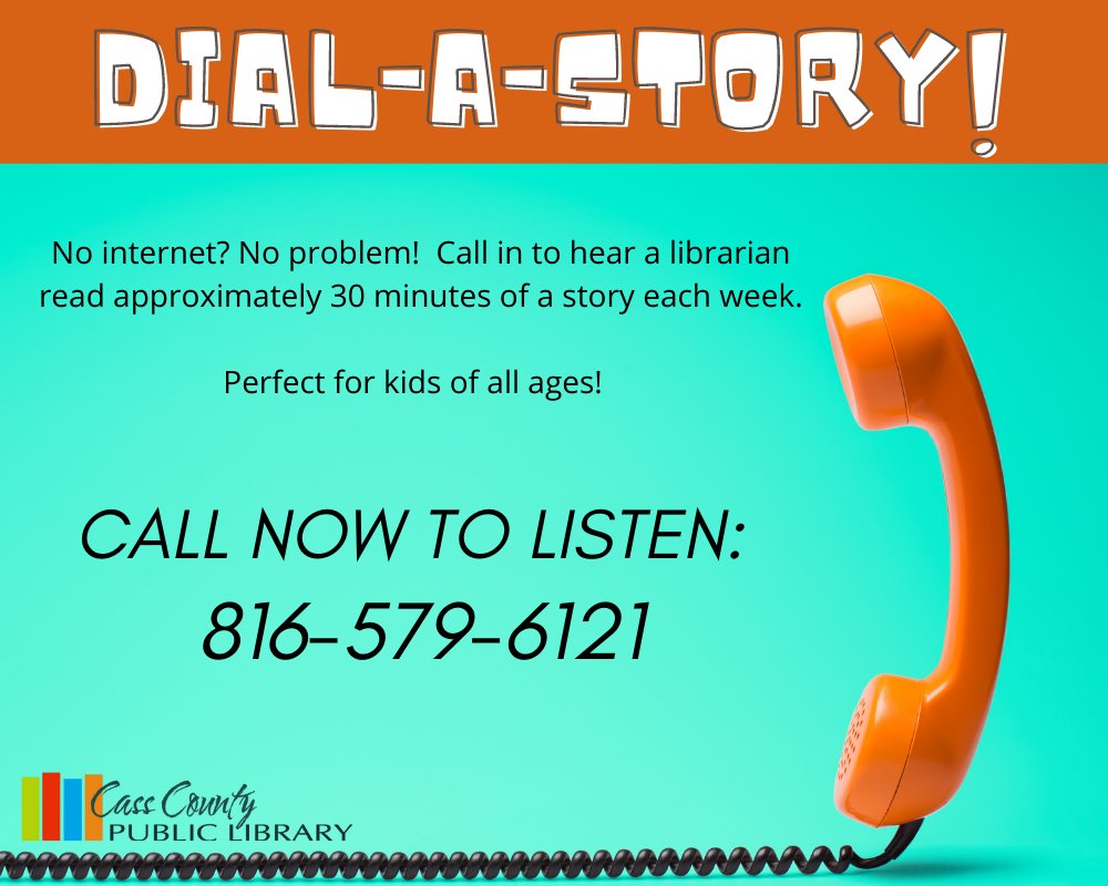 Cass County Library tweet media