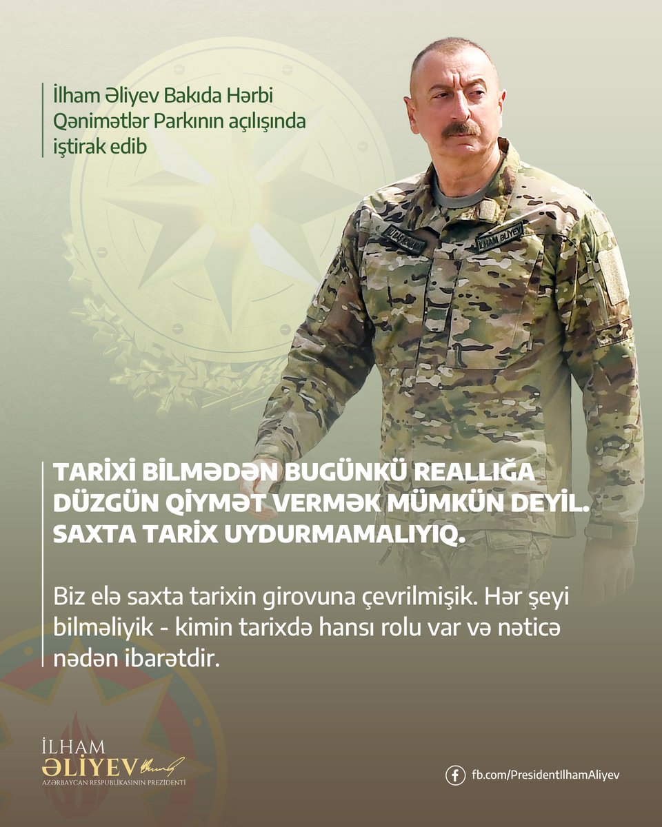 İlham Əliyev (@azpresident) on Twitter photo 