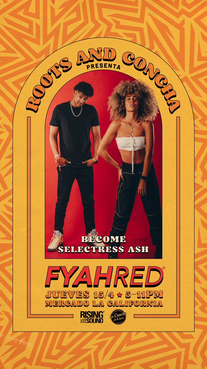 Este Jueves #RootsAndConcha 

<a href="/DistritoCarmen/">Distrito Carmen</a> 
<a href="/risingsoundcr/">RISING SOUND</a> 

Reservaciones: distritocarmen.com/mercadito