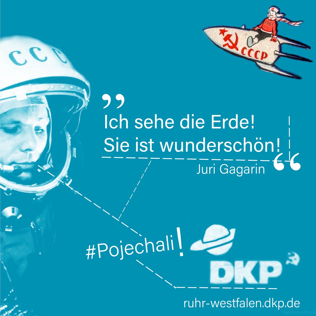 DkpRuhr's tweet image. #outaspace 
#gagarin #wostok #sputnik  #planetarium #kommunistischepartei #arbeiterjugend #arbeiterpartei #raumfahrt #weltall #mondaymood #mondaymotivation #dkphattingen #Bügeleisenhaus #dkp #Hattingen #henrichshütte #NoNazis #gewerkschaft #LWL
Artikel:
unsere-zeit.de/108-minuten-fu…