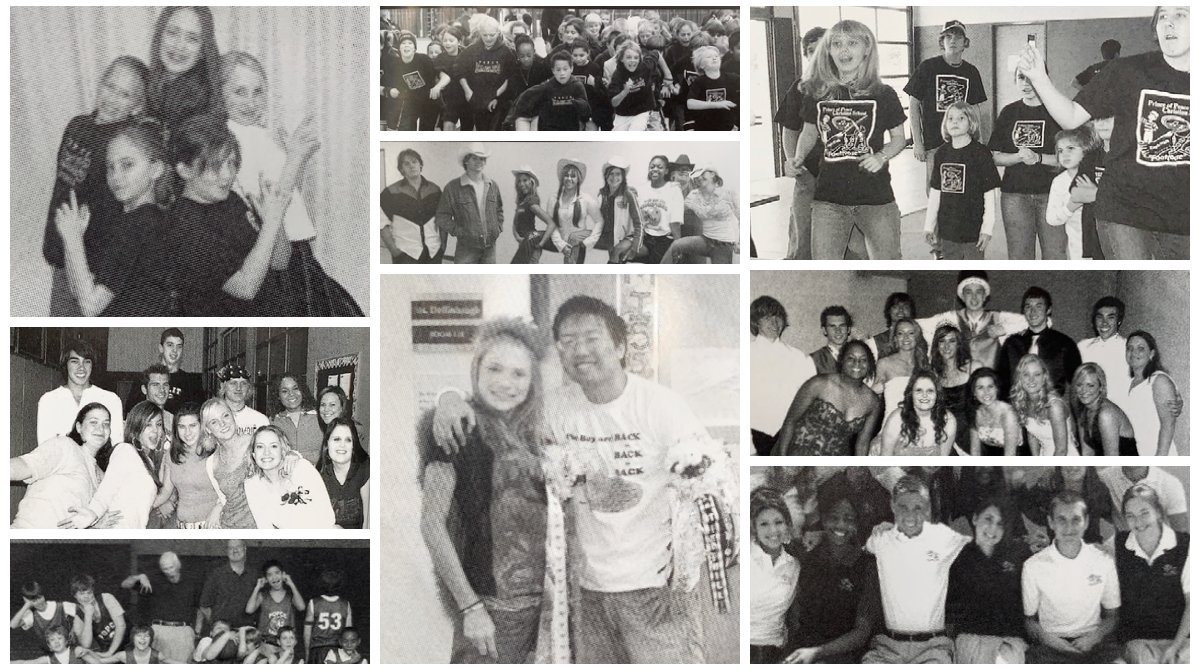 In 2005 – 2006, the graduating class doubled in size from the previous year!  But can you remember who was the school receptionist that year? HINT – she is now a middle school teacher. Be the first to guess the correct answer in the comments and win an Alumni tumbler! #ImAnEagle