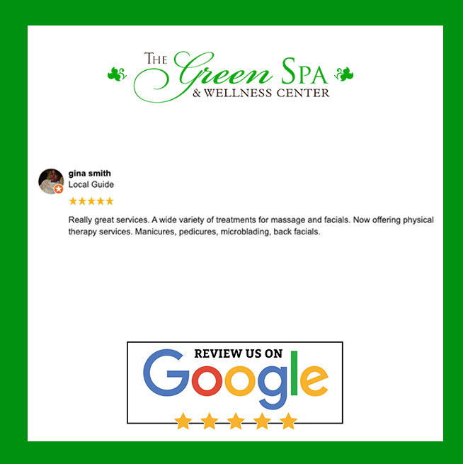 greenspany's tweet photo. We 💚 Reviews ! At the Green Spa we Strive to make your experience ⭐️ ⭐️ ⭐️ ⭐️ ⭐️ 5 Star!
 #bayridge #brooklyn #bayridgebrooklyn #wellnesscenter #shopsmall #shopsmall #shopsmallbusiness #googlereviews #thegreenspa #greenspa #greenspacares #greenspany #nyc #brooklynspa https://t.co/n5D8hkxL4C