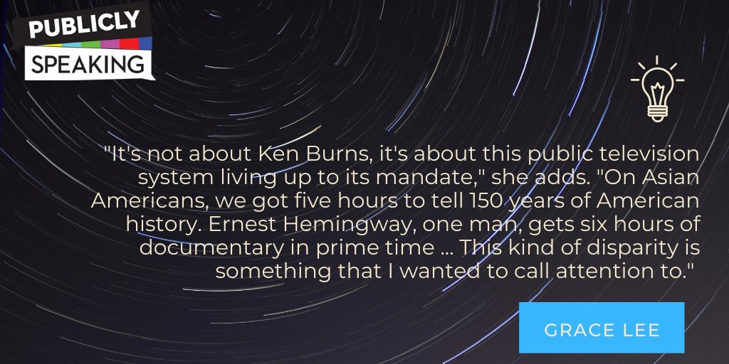 Public television has an obligation to its viewers to ensure equity on and behind the screen. bit.ly/32bcyex @anothergracelee #bipocmakers #viewerslikeus #beyondinclusion #PS #gopublic #voiceswantedvoicesheard #heardnothandled #publiclyspeaking #amplify