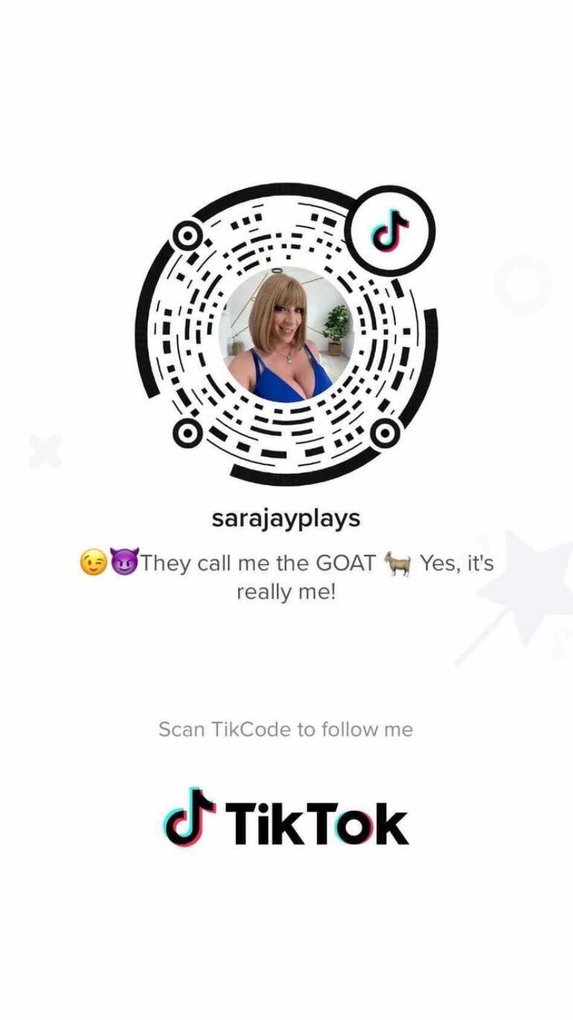 Sara Jay On Twitter Add Me On Tiktok Did You Ever See My