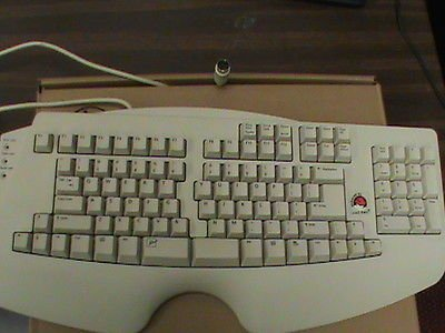 or I spent a lot of time in the early 2000s gaming on this fun beast, a wild ergo BTC design that has DUAL ARROW KEYS