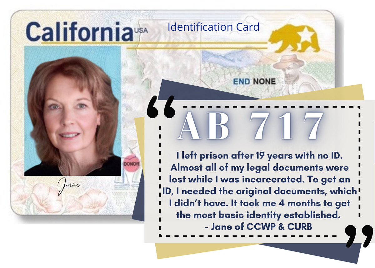 ROOTandREBOUND's tweet photo. We thank @MarkStone for authoring #AB717, which will make sure everyone can access a photo ID before they reenter our communities, necessary to access housing, jobs, medical care, and so much more. Let’s #PassAB717 the #StartingPointReentryAct. https://t.co/D0kbRAalxC