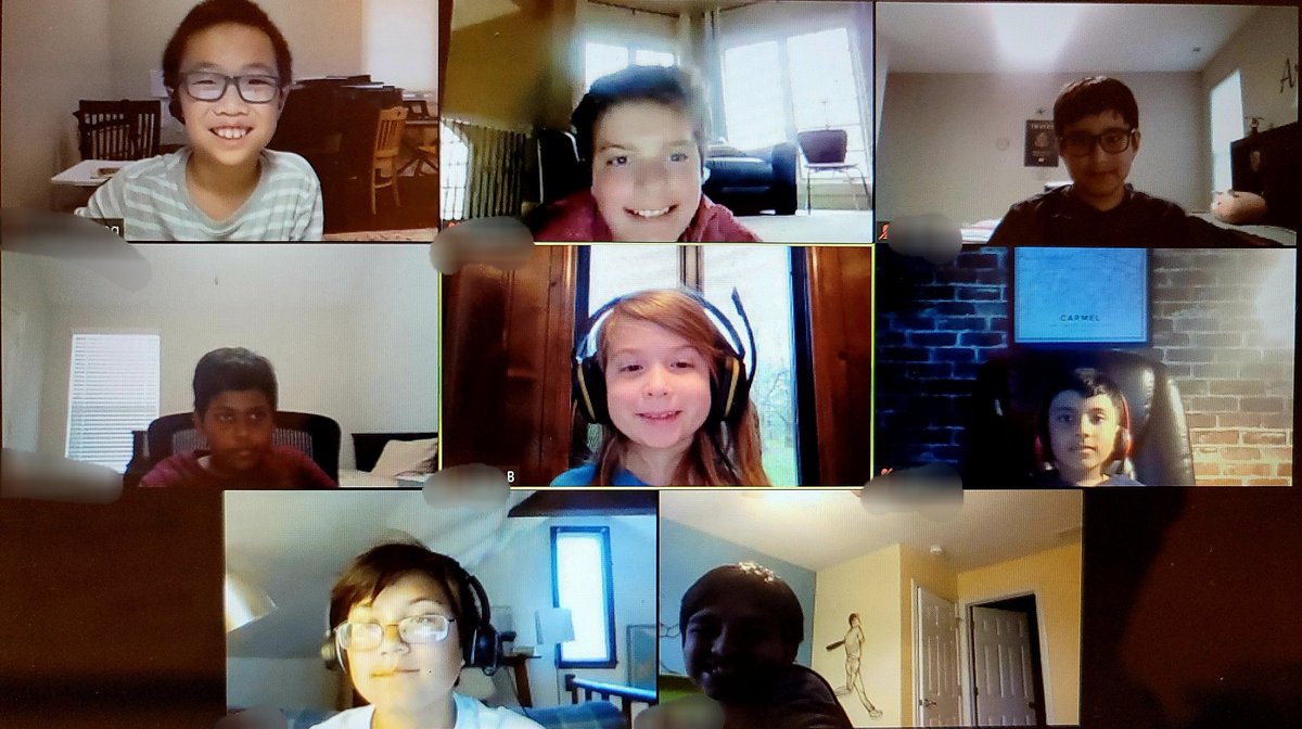 firststartcs's tweet image. Happy to see our friends back from Spring Break! We mastered some new coding hacks today!
.
#firststartcs #virtualcoding #virtuallearning #codeisfun #codinghacks #smallprograms #funcoding #coders #learntocode