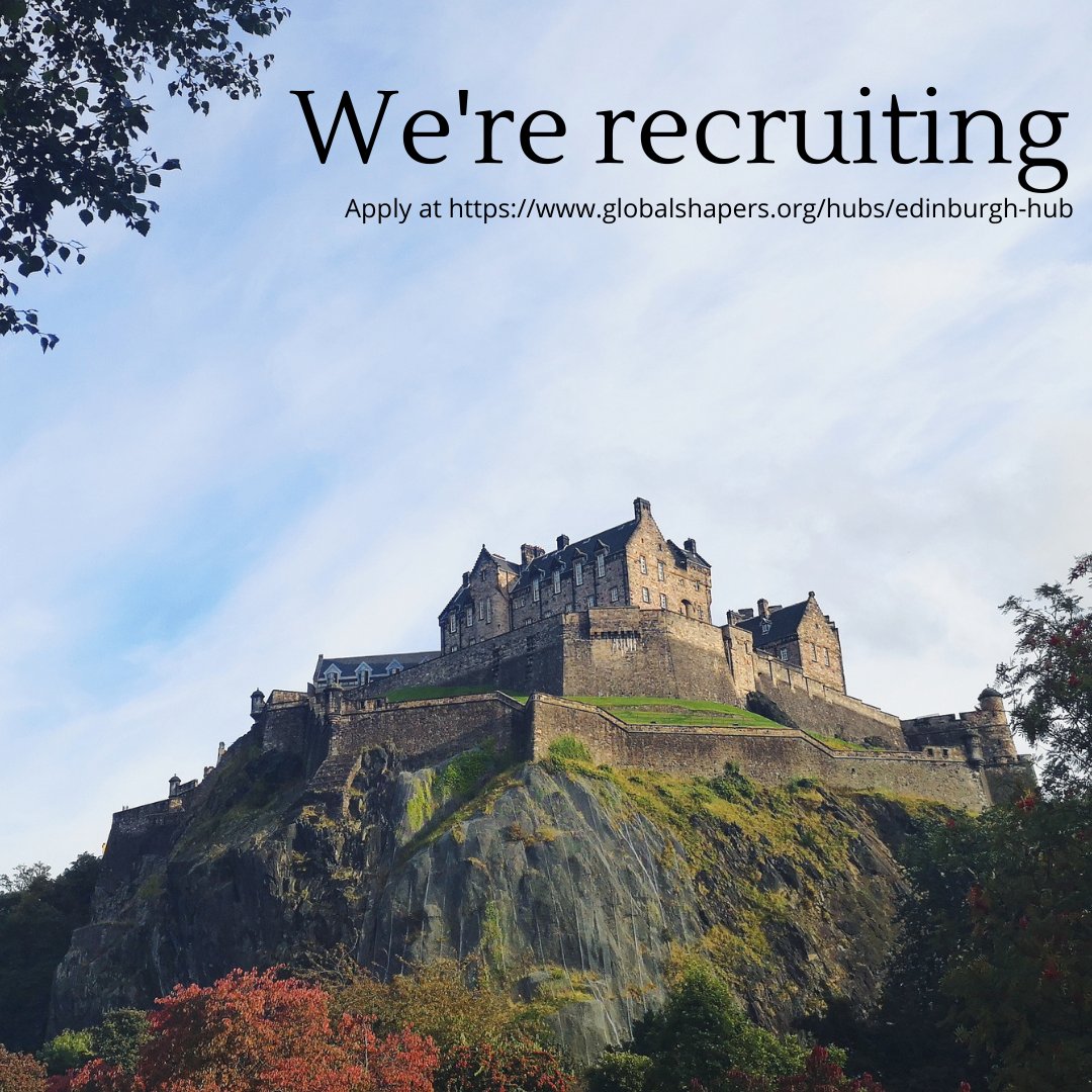 Passionate about driving dialogue, action and change? Based in Scotland? Aged 18-27? Apply to be part of the Edinburgh Hub (see our website for more details). Deadline for applications is Friday 30th April at 11.59pm #globalshapers #edinburgh #youngpeople #change #community