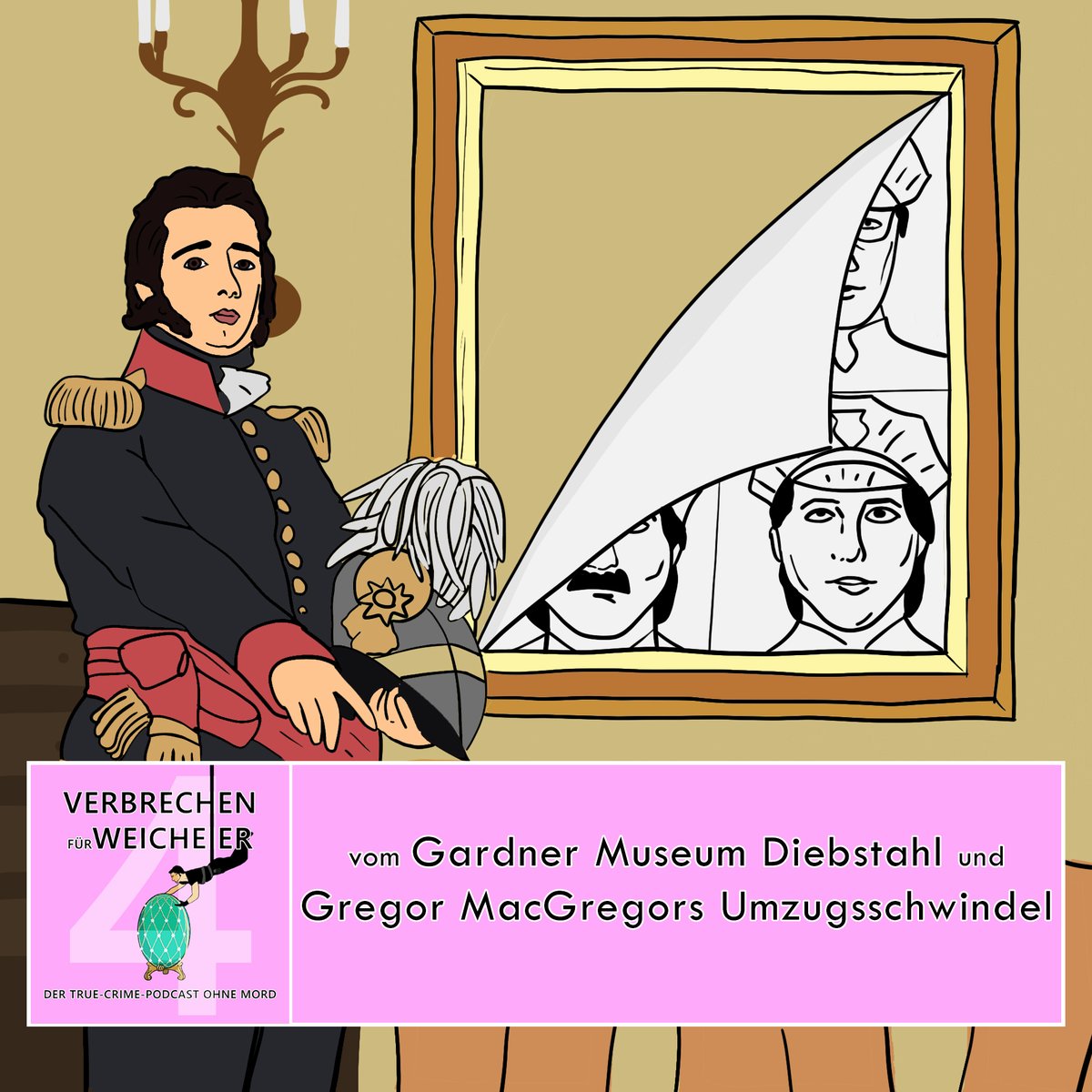 Macht's euch gemütlich, Folge 4 von Verbrechen für Weicheier ist da!

Heute: Der größte Kunstraub der Geschichte und der legendäre Betrüger Gregor MacGregor.

Spotify: spoti.fi/31w9bOR
RSS: anchor.fm/s/4ec063c4/pod…

#truecrimepodcast #verbrechen #truecrime