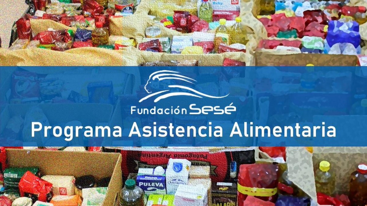 Programa de #AsistenciaAlimentaria de la <a href="/FundacionSese/">Fundación Sesé</a>:

🔵Junto a #bancodealimentos + de 11.862 k. de transportados.
🔵#comedorfamiliardelicias + de 10.000 menús solidarios servidos a personas en riesgo de exclusión.
<a href="/AlejandroSanz/">Alejandro Sanz</a> 
<a href="/LFdCesmas/">LaFuerzadelCorazón</a> 

+Info ➡️cutt.ly/bc55czZ