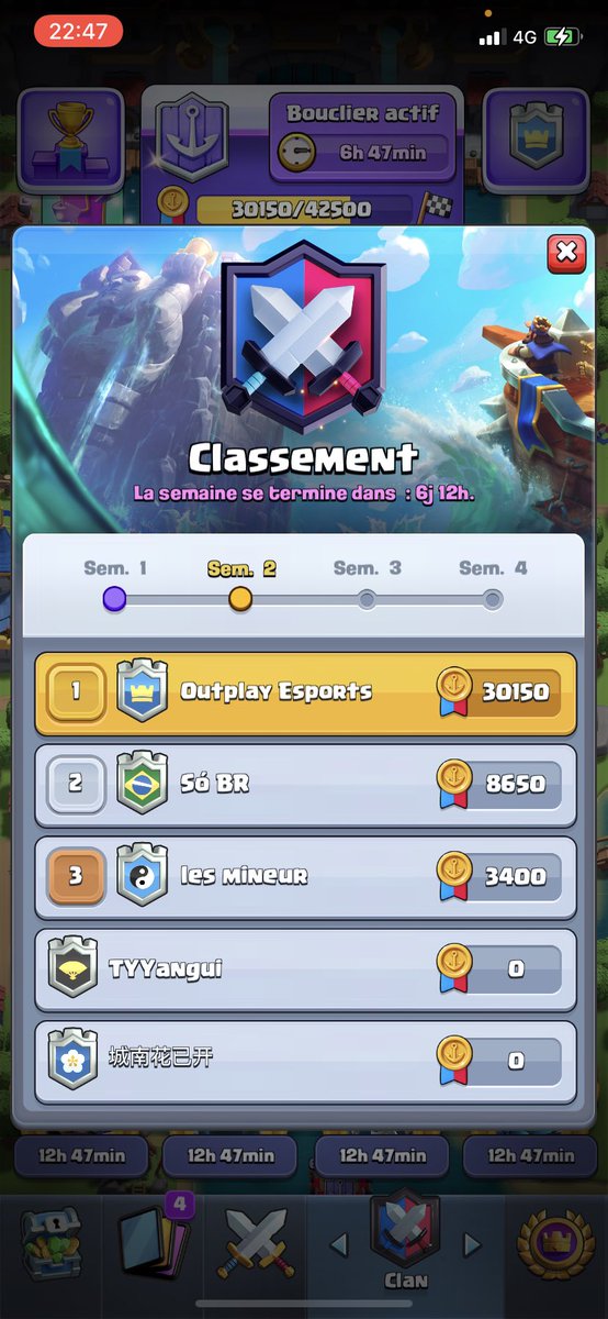 30 000 Points en 12 heures, un record ! 

inarrêtable <a href="/Outplay_Esports/">Outplay Esports</a> 💛💙🥰