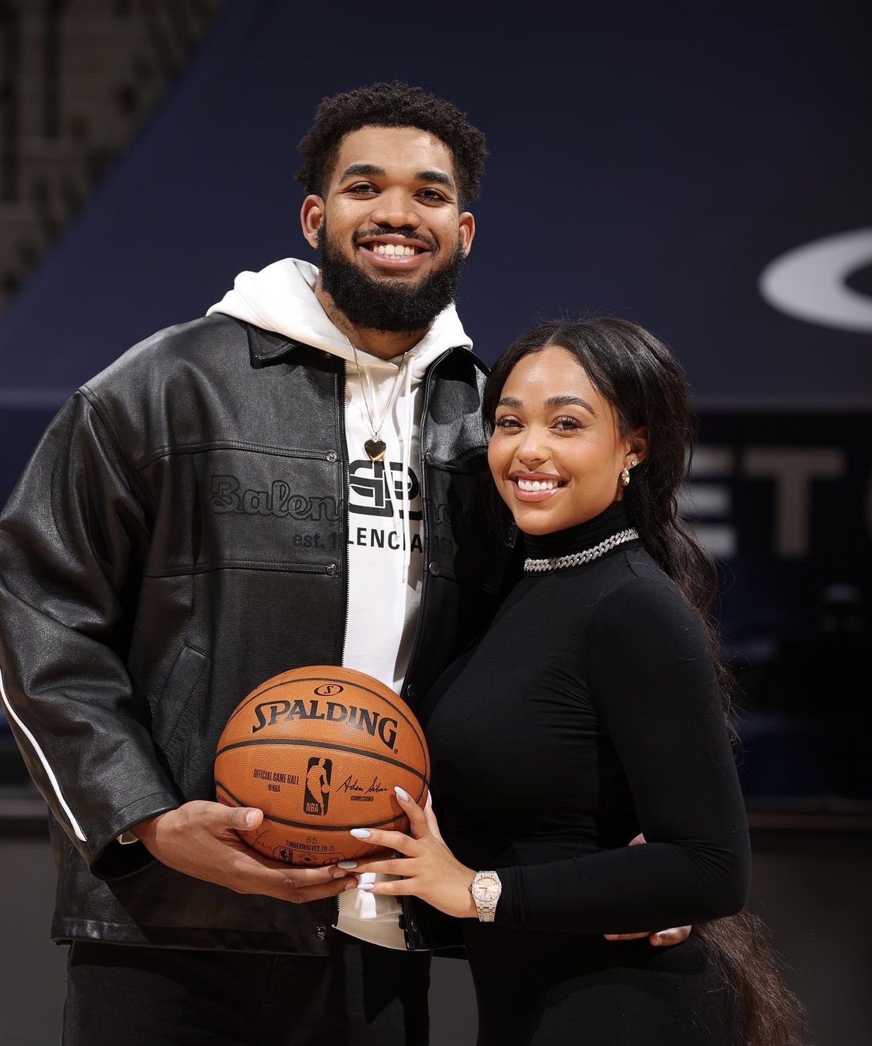 Jordyn Woods and Karl-Anthony Towns Pictures