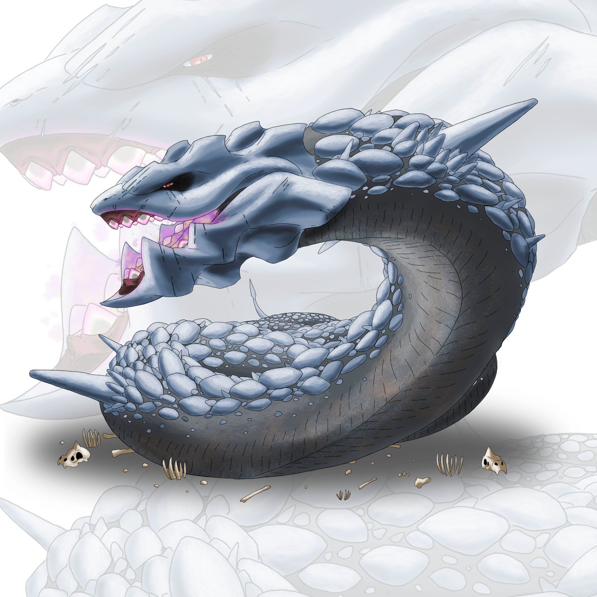 A maw capable of grinding bare rock and the ability to use dragonbreath mak...