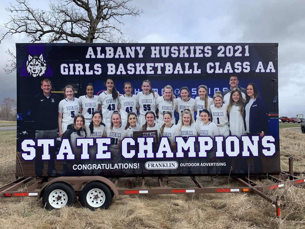 Some fantastic new signage along I-94 in Albany- Thank you Brent Mellesmoen and Franklin Outdoor Asvertising!!!