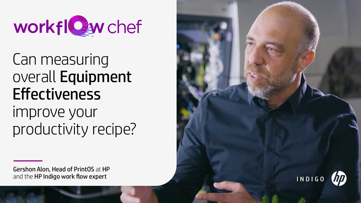 hpindigo's tweet photo. By measuring Overall Equipment Effectiveness (OEE) #HPIndigo customers have effectively doubled the yield of their press without investing any dollars in additional equipment. Click to read more: https://t.co/GAG9QBH2Av
#DigitalPrinting #HPIndigo #HPPrintOS https://t.co/sq3N6iJoKG