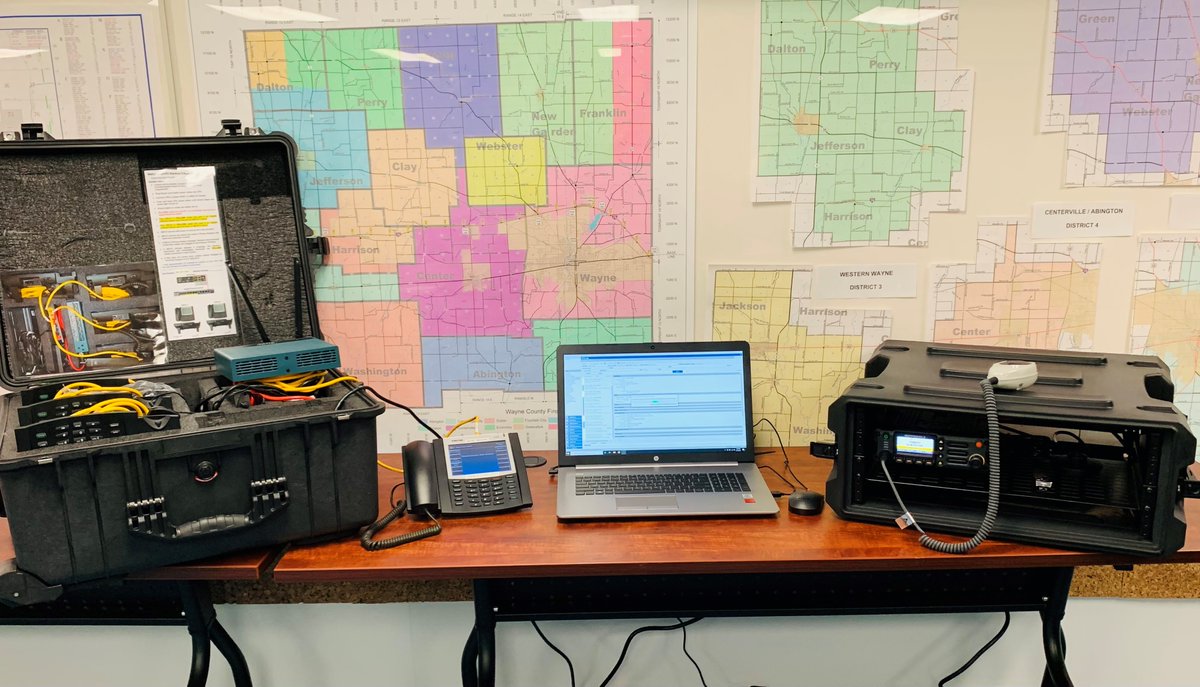 What happens if we have to evacuate dispatch?  Who answers the phones?  Where do we go?  Don't worry.... we've asked and prepared for the same scenarios.  We have partnered with our vendors to provide portable, back-up options that can be set up virtually anywhere! #prepare