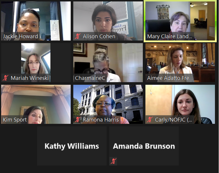 Aimee4nola's tweet image. Preparing to present HB55 tomorrow at 10am. This bill removes barriers to survivors of domestic violence accessing temporary restraining orders #LALege #HB55