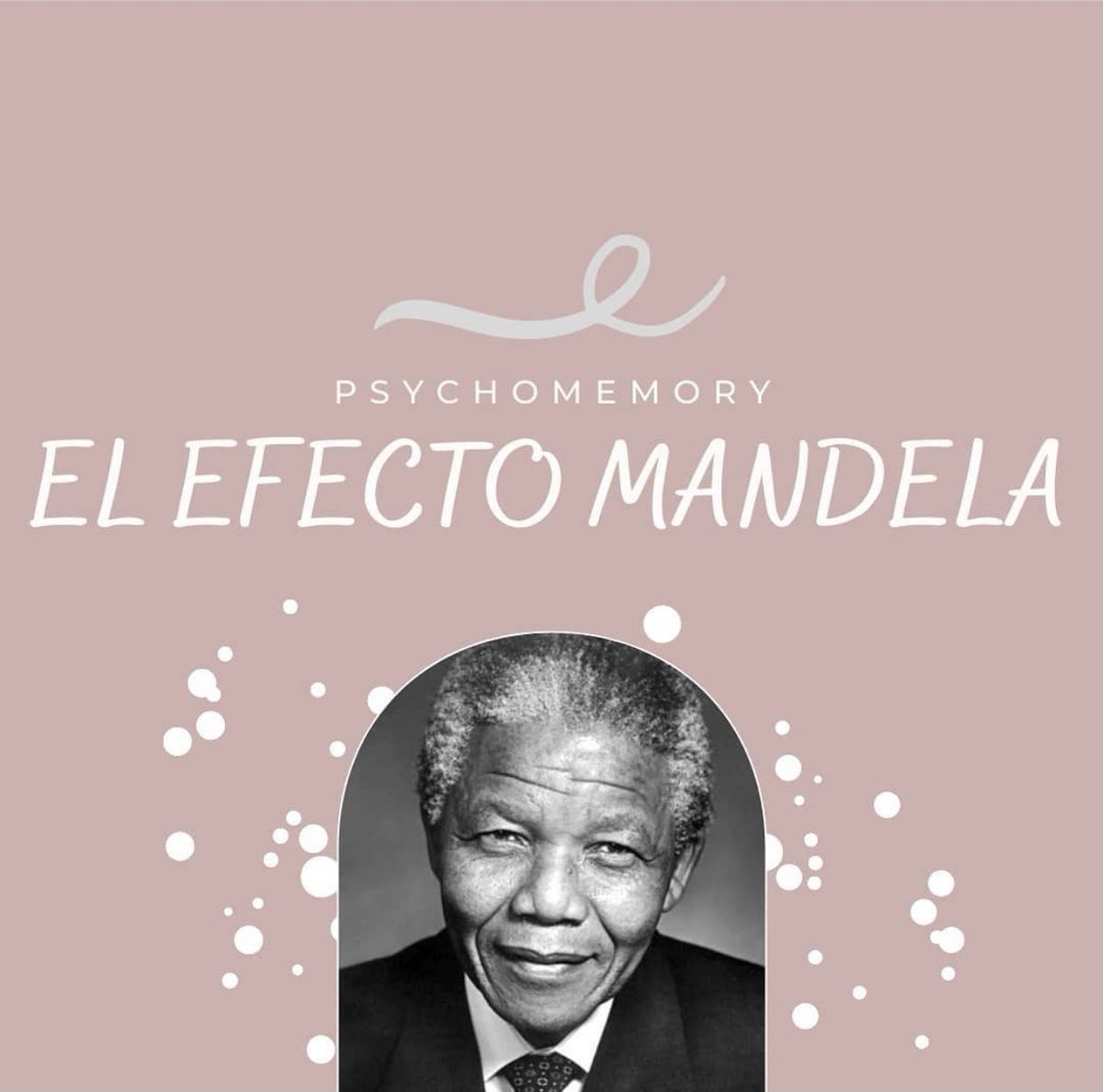 MemoryPsycho's tweet image. ¡Ya en nuestro blog el efecto Mandela!