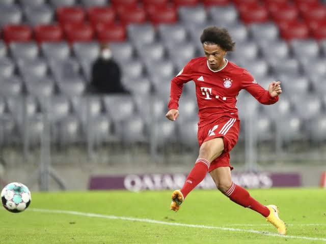 Sané vs Schalke-BuLi(H)Sané's performances have improved but him on opening day vs his former club was unplayable. Both his assists for Gnabry were 1v1 chances he could've scored himself but chose to pass. And then he scored the 7-0 with a 1v1. The tone was set for Schalke