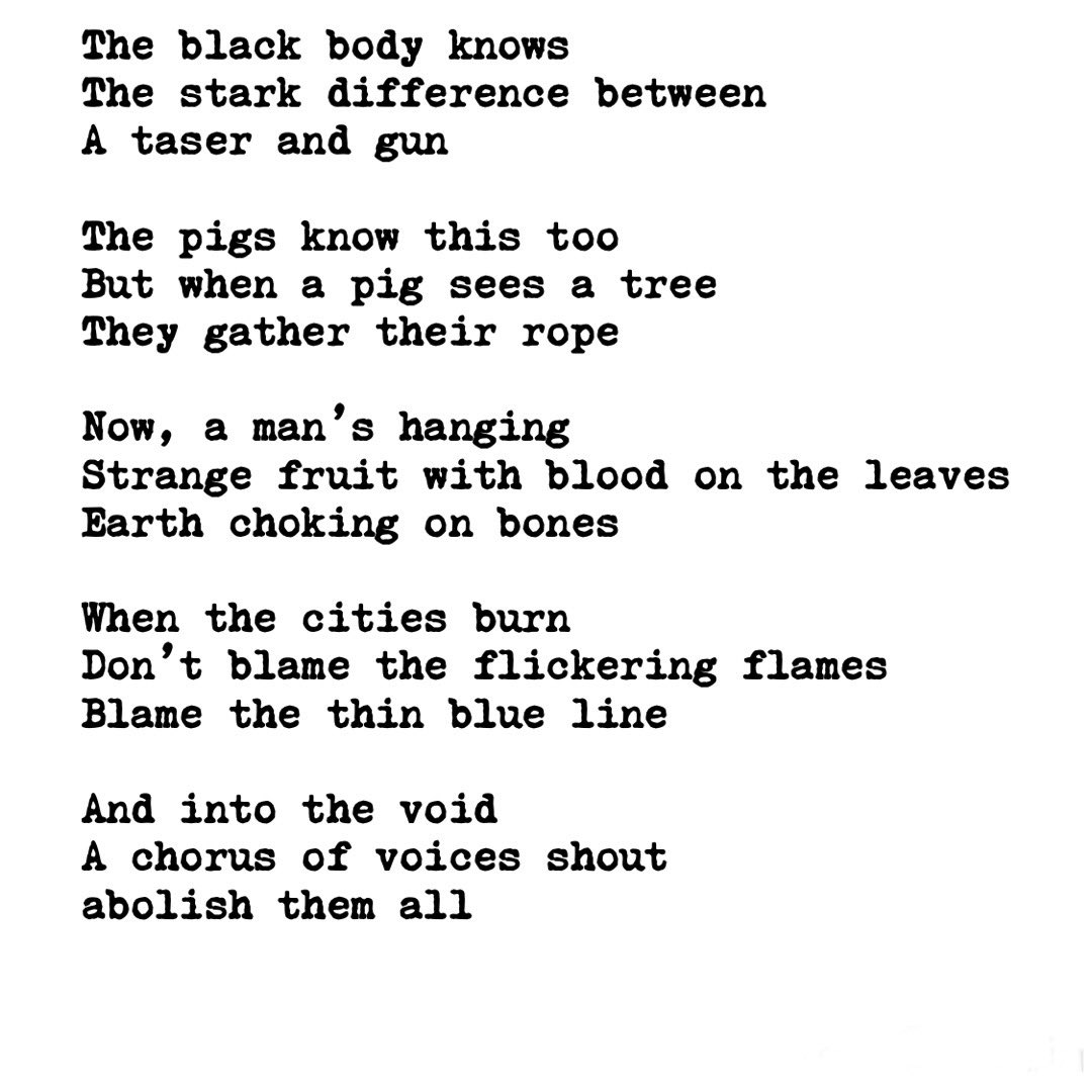 A String Haiku Poem for Another one.
#DaunteWright