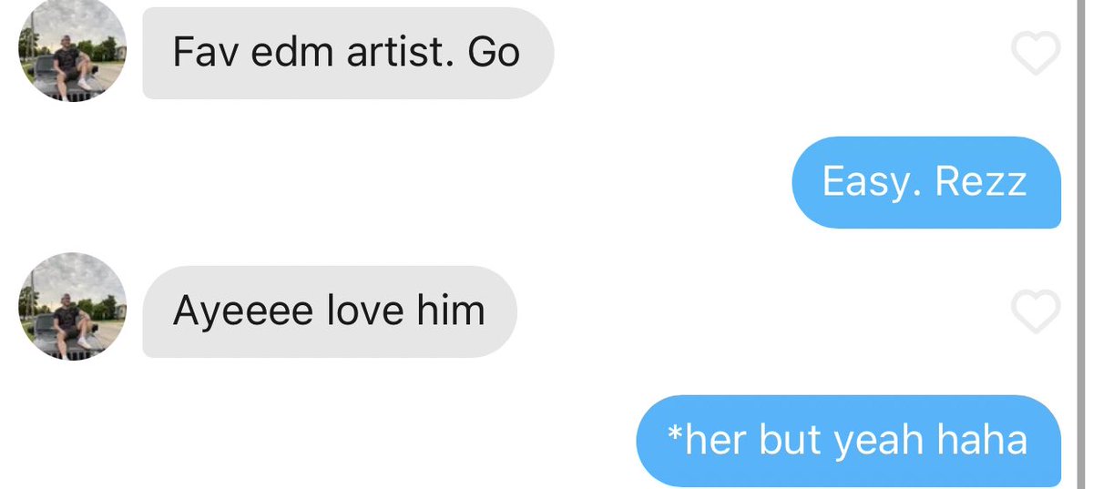 Siege_Vibes's tweet image. Fastest way to get unmatched on tinder @OfficialRezz 🙄🤣