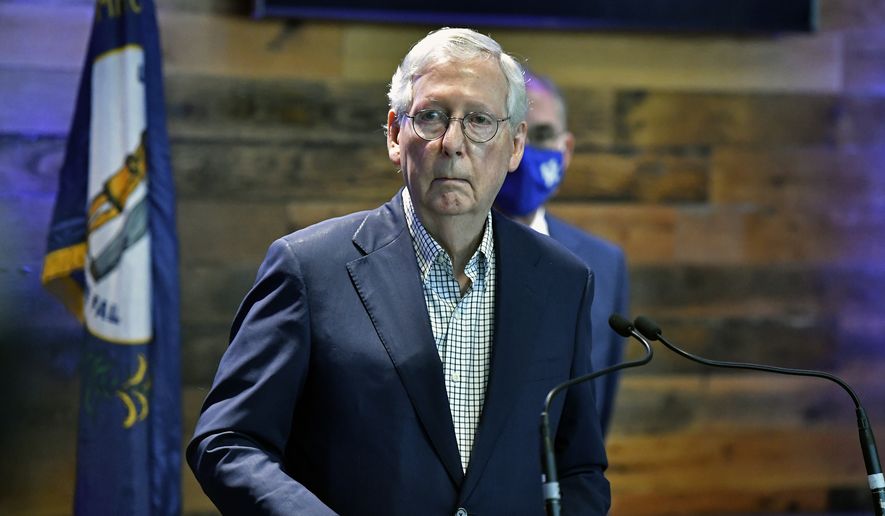 Senate Minority Whip John Thune comments on Donald Trump Mitch McConnell feud