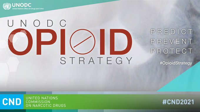 The non-medical use of opioids is a major threat to public health.
@UNODC is leading the global response to the opioid crisis. https://t.co/UAnnDM3ctO #CND2021 https://t.co/NpeGL6ANgC