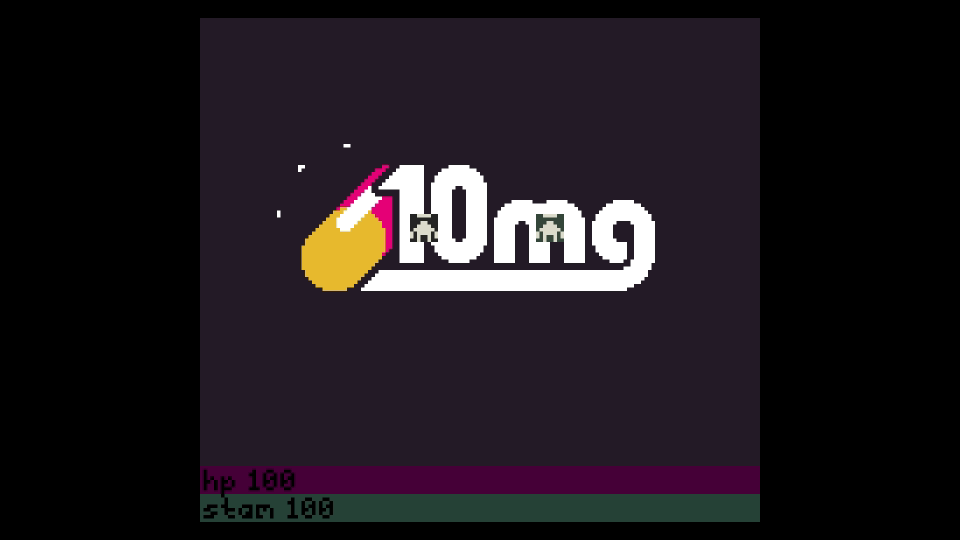 TimeUntilGame's tweet image. It takes ~13 seconds until you are playing @droqen's 10mg: HANDMADEDEATHLABYRINTH issue 0