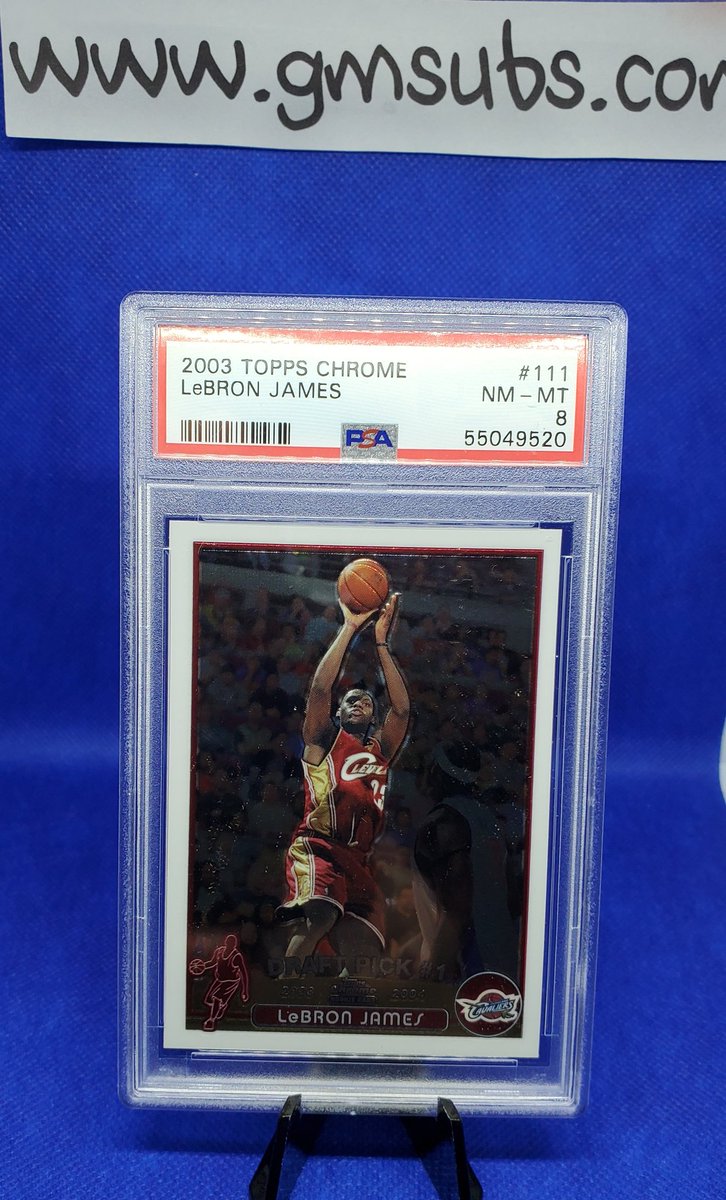 Gem_Mint_Cards_'s tweet photo. Client @PSAcard return for https://t.co/iHKvsYveqh some MVPs in the house #Mahomes @LJ8 #trout #lebron also trying to get the hang of this tiny photo box. Not great so far. #developingsituation DMs open for any help turning raw cards into slabs ⬇️ https://t.co/ne9ogV7Wov