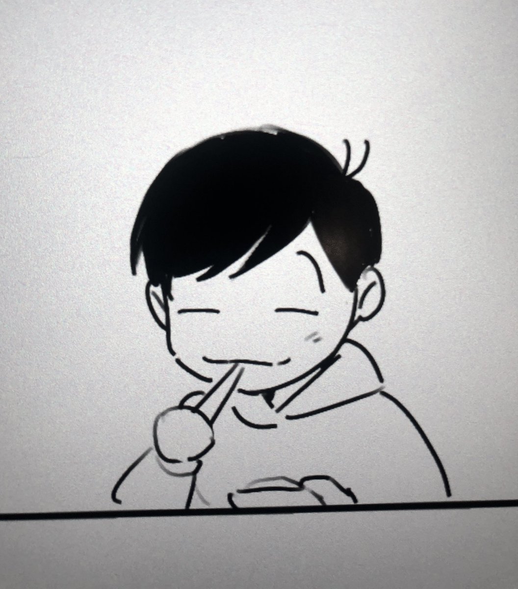 I was drawing a shitpost but it became too shitposty even for me so here's a cute Oso from it 