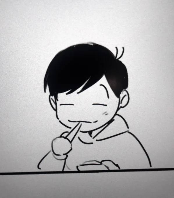 I was drawing a shitpost but it became too shitposty even for me so here's a cute Oso from it 