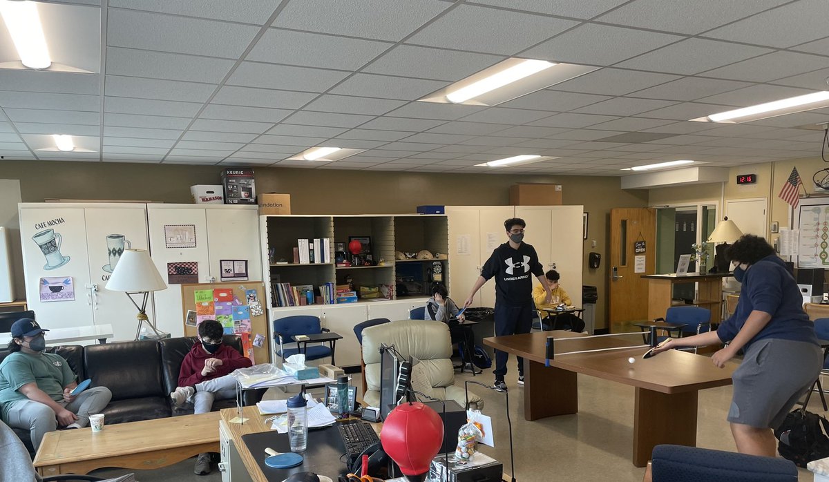 Today was the most “normal” the school has felt in over a year.  With all students having the option to return daily, over 40 kids visited Cafe 126 throughout the day. Just hearing the laughter and excitement all over the building made things feel alive again. #jerichohs