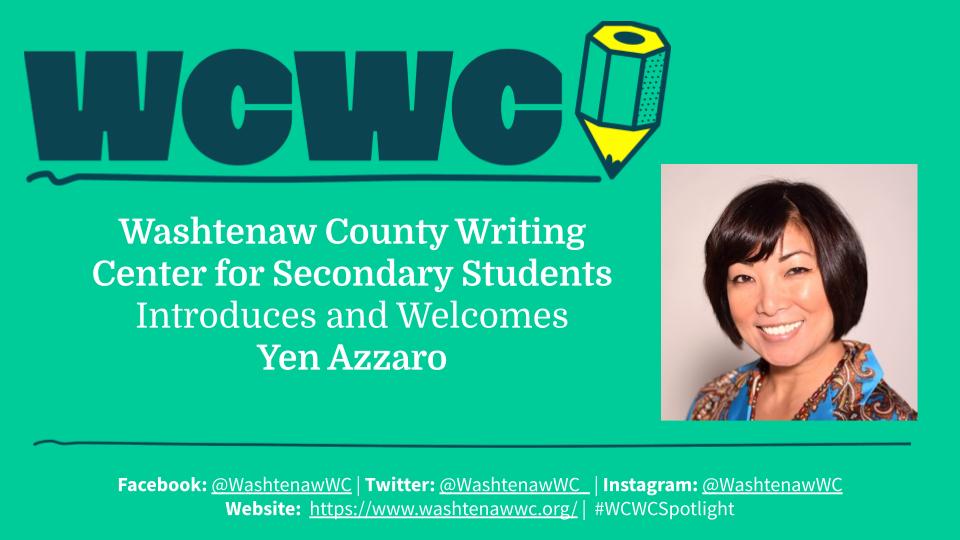 We've kicked off our "Genres of Advocacy" series with Yen Azzaro + Sarah Rigg with <a href="/WashtenawWC_/">Washtenaw County Writing Center</a>.  We're learning about art + journalism as ways to motivate + initiate change in our schools + communities from two incredible advocacy role models! #WCWCSpotlight