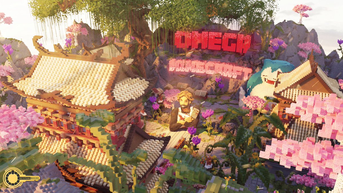 Glad to announce our latest client, Omega Minecraft! ✨

Pixelmon server partnered with <a href="/VintageBeefLP/">VintageBeef</a>! 📹

🏗️ Built by: @ZelfBuilds | @GodddddTea
🗿 Sculpture by: <a href="/Dyrani_/">Oliwia</a> | @ZelfBuilds
⛏️ Built on: <a href="/BuildersRefuge/">Builder's Refuge</a>
🖼️ Rendered by: <a href="/xItzDram95/">dram</a>

💼 Discord: discord.com/invite/6ZQNvbX